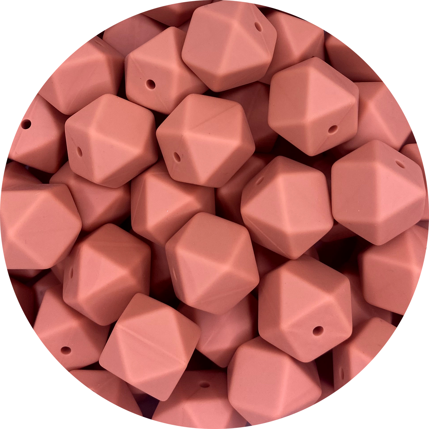 Pumpkin Spice-17mm-Hexagon-10Pack