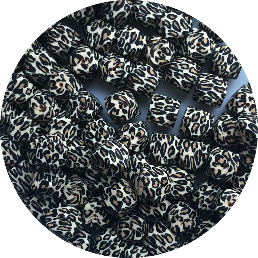 Beigie Leopard-17mm-hexagon-10pack