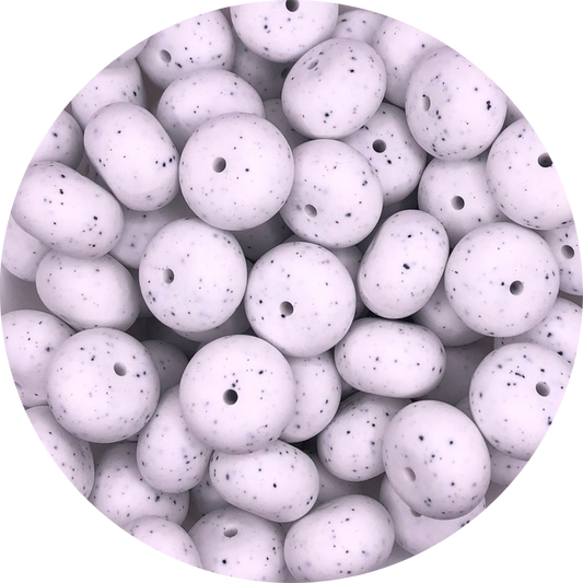 Speckled White-22mm-abacus-10 pack