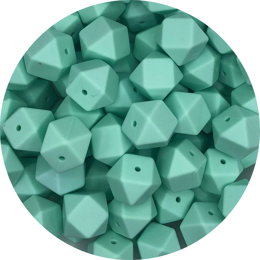 Mint-17mm-Hexagon-10Pack