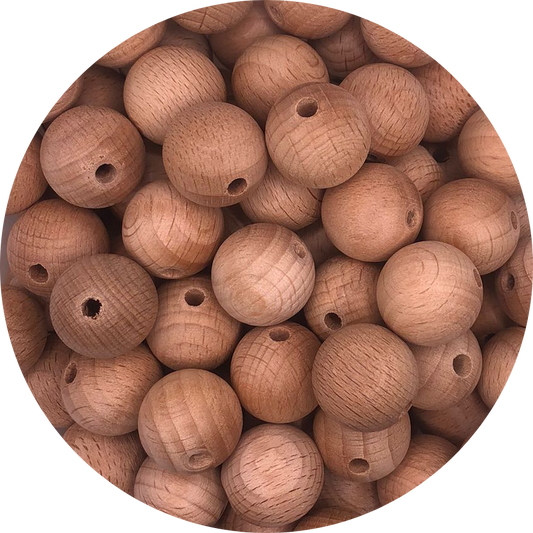 Beech Wood-19mm-round-10 Pack