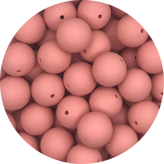 Dusty Pink-19mm-round-10pack