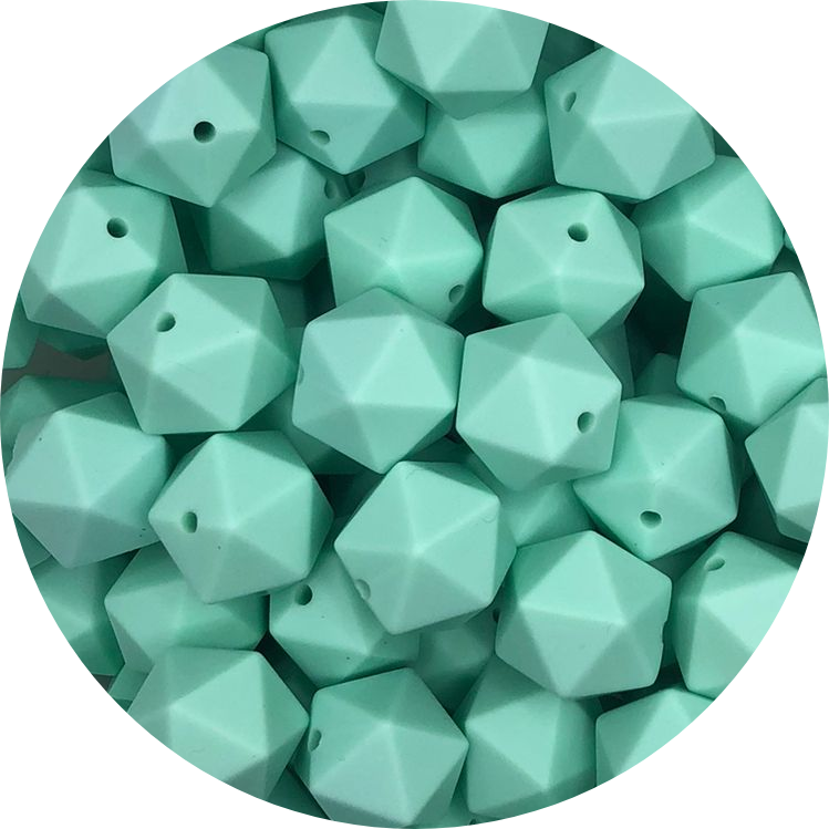 Mint Green-icosahedron-10 Pack