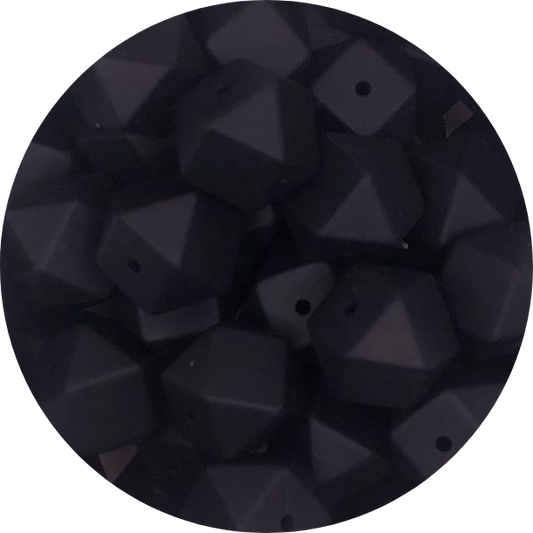 Black-17mm-Hexagon-10Pack