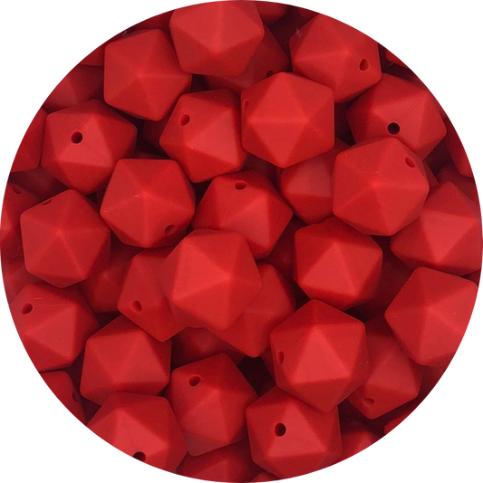 Ruby Red-icosahedron-10 Pack