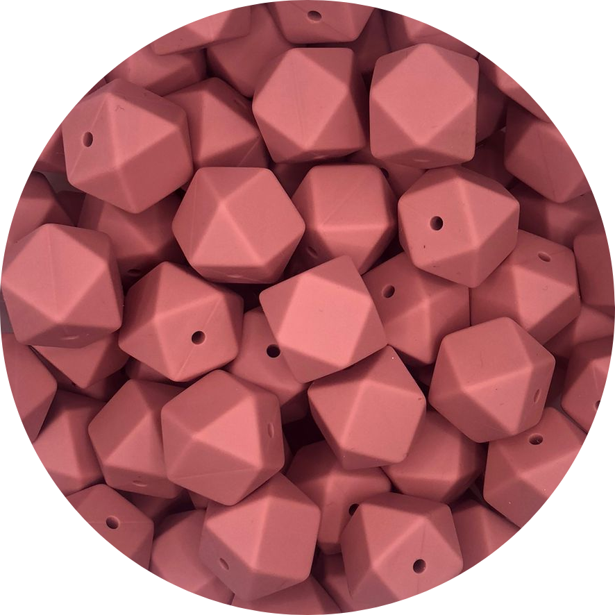 Rose Dawn-17mm-hexagon-10pack