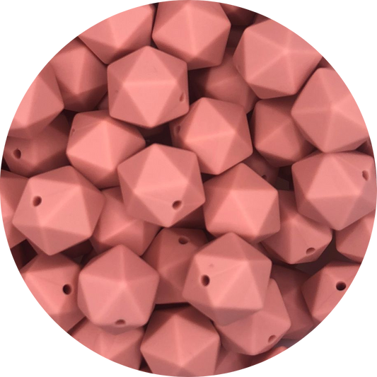 Dust Pink-icosahedron-10 Pack