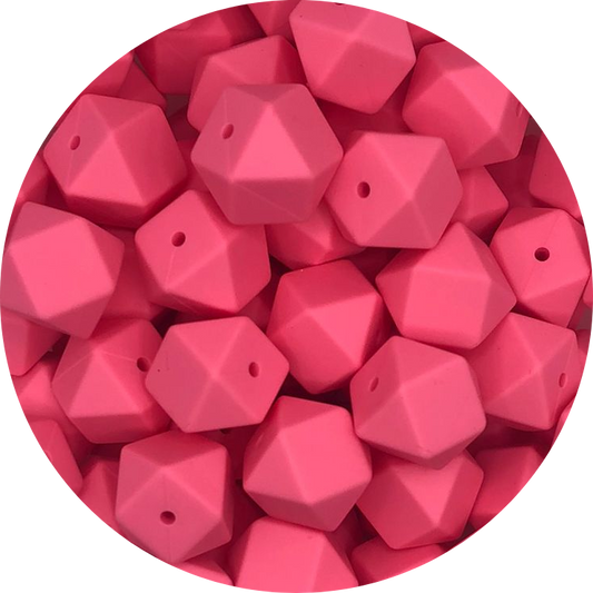 Baby Pink-17mm-Hexagon-10Pack