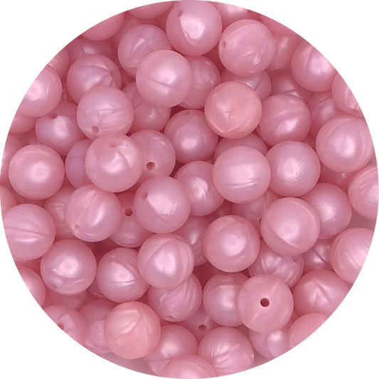 Pearl Pink-15mm-round-10pack