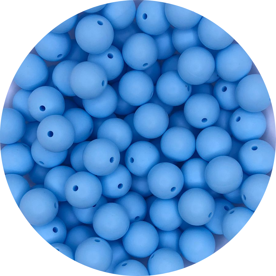 Baby Blue-15mm-round-10pack