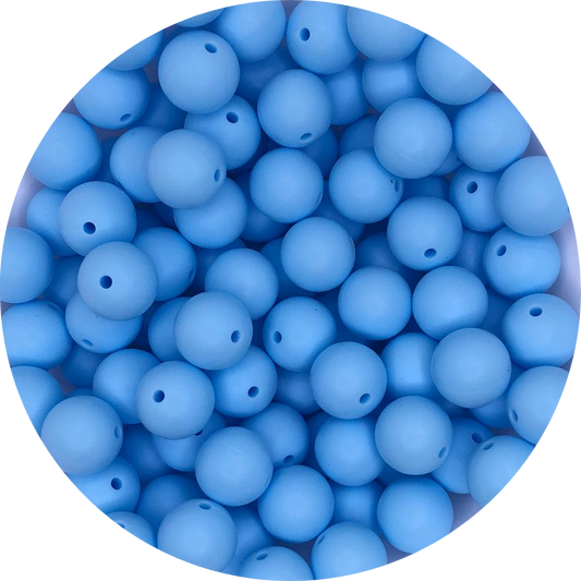 Baby Blue-15mm-round-10pack