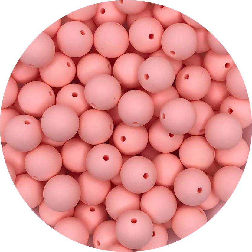 Light Pink-15mm-round-10pack