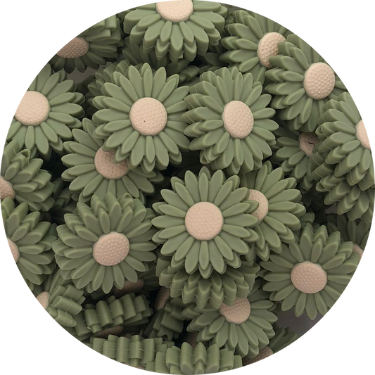 Green-30mm-daisy-1piece