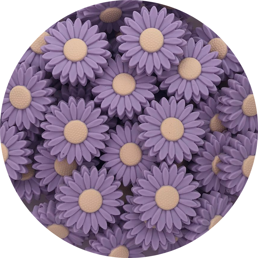 Light Purple-30mm-daisy-1piece