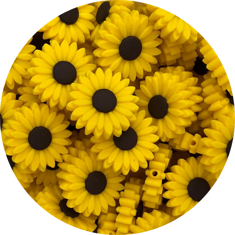 Yellow-30mm-daisy-1piece